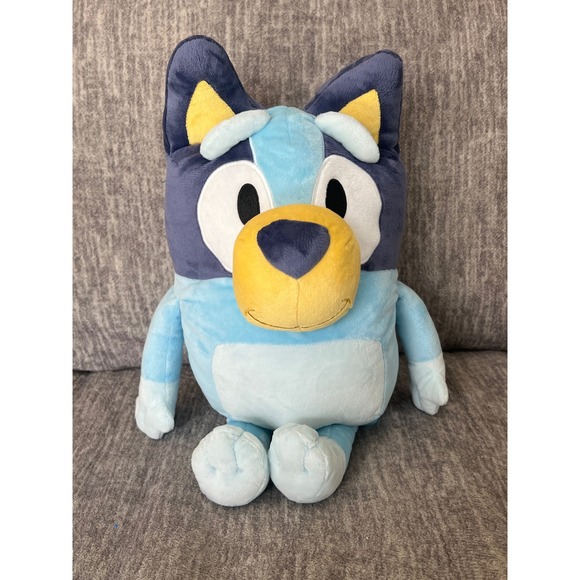 Accessory Innovations Other - Bluey Plush Backpack Kids Fun Blue Dog Character Bag Accessory Innovations NWT
